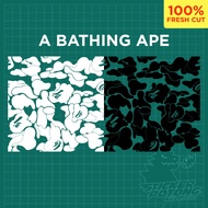BAPE PATTERN (STICKER POTONG)