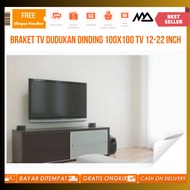 VESA 100 x 100 Wall Mount TV Bracket for 12-22 Inch TV/ Wall TV Bracket Fixed TV Bracket