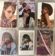 出blackpink小卡 Lisa小卡 blackpink card Lisa card Lisa 稀有貴卡