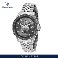 【2 Years Warranty】 Maserati Sfida 44mm Mens Quartz Watch Luminous Dial Hands R8853140010