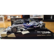 F1 Racing Model 1: 43 Mini Cut BMW Soberwittel BMW F1.07 Career First Show US Station Limited 1800 U