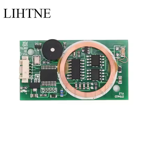 12V MIni Dual Frequency RFID Card Reader Module 125Khz EM ID 13.56Mhz IC ISO14443A Wg26 Wg34 Uart