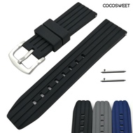 CCT-20/22mm Silicone Watch Strap for Huawei GT/Samsung Galaxy Watch/Active/Gear S3