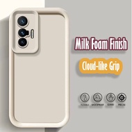Vivo X70 V2133A V2104 Skin Friendly Soap Camera Protection Soft Silicone Fine Matte Anti-fingerprint