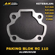 SUZUKI RC 110 Aluminum Block Gasket / Packing Gasket Perpak RC110SUZUKI