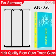 Touch Panel Glass For Samsung Galaxy A10 A20 A30 A40 A50 A60 A70 A80 A90 LCD Front Touch Screen Outer Glass Lens Replacement