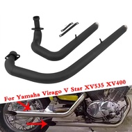 For Yamaha Virago XV535 XV 535 XV400 XV 400 Motorcycle Exhaust Pipe Silencer Mufflers Kit