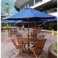 meja payung taman outdoor set