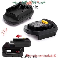 PISTACHIO Lithium Battery Converter, 18V 20V Portable Battery Converter Adapter,  Durable PC Profess