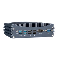 I5-4278U Fanless Industrial Mini PC 2x Gigabit LAN 2x COM Ports 8x USB Slots WiFi 4G SIM LTE Support