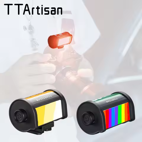 TTARTISAN RGB BI Fill Light Video Light Magnetic Mount Reteo Film Style Mini LED Light 0.5W 3000/450