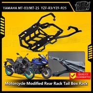 For YAMAHA MT03 MT25 Motorcycle Rear Luggage Rack Top Case Rear Rack Carrier YZF R25 R3 MT-25 MT-03 