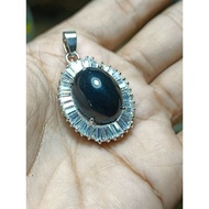 Wulung amethyst necklace pendant, modern pendant, beads charm, charm beads