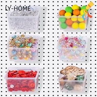 LIAOYING Pegboard Hooks, PP Pegboard Bins, Pegboard Box