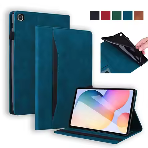 For Samsung Galaxy Tab S6 Lite 10.4" Smart Case SM-P620 SM-P625 Flip Book Cover For Samsung SM-P613 