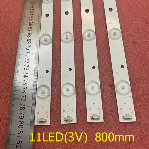4pcs 11LED LED backlight strip for JVC LT-40M640 MTV-4128LTA2 LT-40C540 LSC400HN01 LT-40E71(A) LED40
