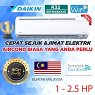 Daikin Non-Inverter R32 1HP-2.5HP Air Conditioner (FTV-PV) non-WiFi/with WiFi