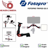 Fotopro GS-3 Universal Magic Arm With Double Cold Shoe
