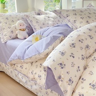 One-piece Support Three-piece Bed Sheet Dormitory Pure Cotton Four-piece Set Show Full Cotton Quilt 