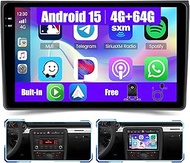 [4G + 64G] Inefala Android 15 Car Radio for Audi A4 B6 B7 2001-2008 with Wireless Carplay Android, 9