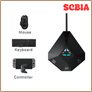 SCBIA Keyboard Mouse Converter Controller Converter Support for PS4/PS3/ONE/360/Switch Console Keyboard Mouse Converter OIUMV