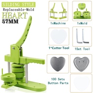 25/32/37/44/58MM Badges Set Household Badge Pin Button Maker Machine Small DIY Badge Press Maker Mac