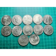 Malaysia Commemorative 1 Ringgit Coin Old Coin Bank Negara Malaysia  Coin. Antique Coin. Year 1969 -