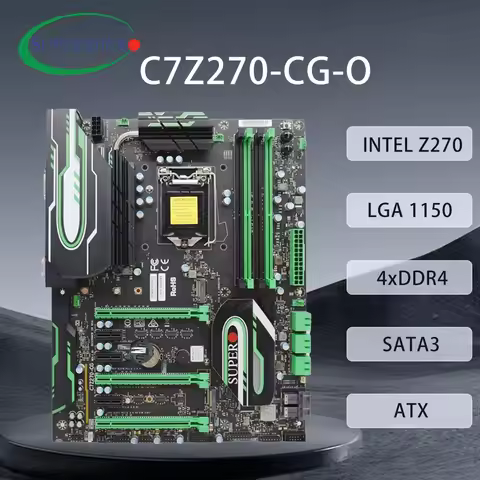 SUPERMICRO C7Z270-CG-O Motherboard LGA 1151 Support i7 7700K 6700K i5-7600K 6500 i3-7350K 6300 CPU I
