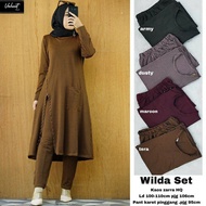 Setelan Celana Muslimah Terbaru Grosir Solo Wilda//Wilma Set by Mumu Fashion Solo