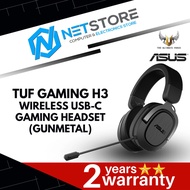 ASUS TUF GAMING H3 WIRELESS USB-C GAMING HEADSET (GUN METAL) - 90YH02ZG-B3UA00