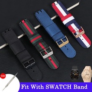 Nylon Watch Bracelet Canvas Watch Strap Replacement  17mm 19mm 20mm Watch Band