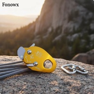 [AbabixaMY] Safety Rope Lock with Aviation Aluminum Fall Arrester Climbing Device for Outdoor Rope A
