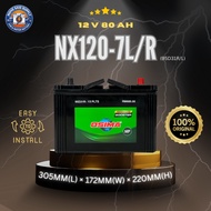 OSIMA 95D31R / 95D31L NX120-7/L Car Battery | Bateri Kereta | Toyota Hilux 4x4, Isuzu, Mitsubishi