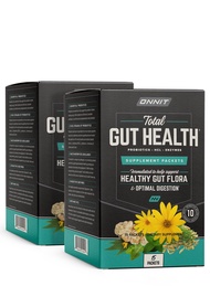Total Gut Health - Complete Probiotics & Digestive Enzyme Supplement for Women & Men - 5 Strains of 