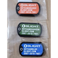Olight New Patches- Rare Item