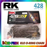 RANTAI RK 428 KLO O-RING ORING CHAIN 114L | 122L | 132L | 108L | 96L FOR EX5 KRISS LC135 Y15ZR RS150 BELANG WAVE
