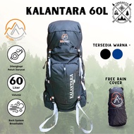 -Seven Summits KALANTARA 60L Carrier Bag Mountain Bag Free Rain Cover 60L Travel Backpack Carrier 60