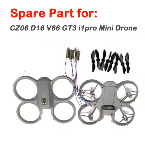 RC Helicopter Spare Part Motor Engine / Propeller Wing Blade / Body Frame Up Down Shell for CZ06 D16