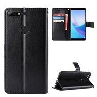 Flip leather Case For Huawei enjoy 8 Y7 pro 2018 nova 2 lite Wallet silicone Phone Protective Cover Case