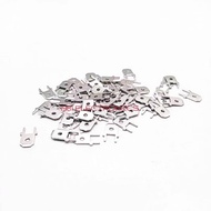 Pack Of 100 Pieces Root Teeth Fishtail Soldered Into The Print Connector Size 6.3*0.8MM. With Male