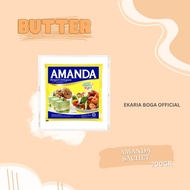 BUTTER | MENTEGA | MARGARINE | AMANDA | AMANDA SACHET 200GR