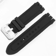 Dây Đeo Đồng Hồ Cao Su 23Mm Thay Thế Cho SWATCH Wacth Vòng Đeo Tay Silicone Dây Đeo Cổ Tay Phụ Kiện