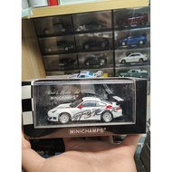#车模 Porsche Porsche 911 gt3 rsr 1 43 Mini Cut minichamps Car Model 996 2003 Original Pack Original B
