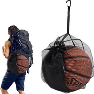 Sports Ball Sling Back Bag Backpack Multifunction Ball Mesh Bag Single Ball Bag