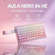 Hero 84 HE Wired Magnetic Gaming Keyboard, 84 Keys, 75% Layout, Hall Effect Switches, 0.01mm Adjusta