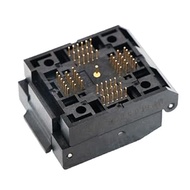 【中古】高温 QFP64/LQFP64/TQFP64 ソケット アダプタ IC テスト ソケット エレクトロニクス ラボ用