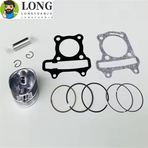 Motorcycle Cylinder Kit 50mm Piston Ring 13mm Pin Ring Gasket Set For Haojue VM VF VN 100cc HJ100T-7