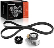 A-Premium Engine Serpentine Belt Drive Kit Compatible with Toyota 4Runner 2003-2009, Tundra 2000-200