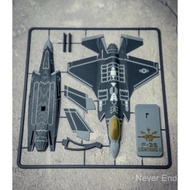 Cuero Miniature Airplane F-35 Lightning II Plane Kit Card