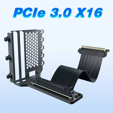 Phanteks Anti Interference GPU Extension Line Computer PCIe 3.0 X16 Vertically VGA Card Bracket Suit